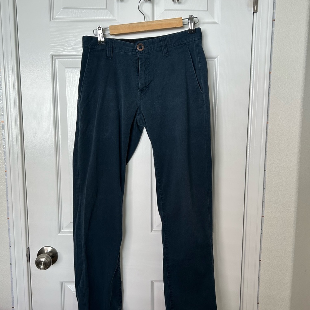 Volcom Size 29 (Sz 16) Navy Pants